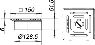 Aufsatz VC 15 seitenverstellbar, 150 x 150 mm – Bild 4