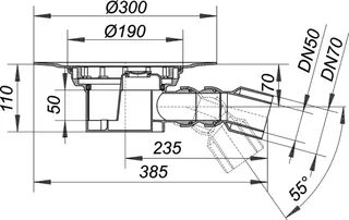 Ablaufgehäuse 54, DN 50/DN 70 – Bild 4