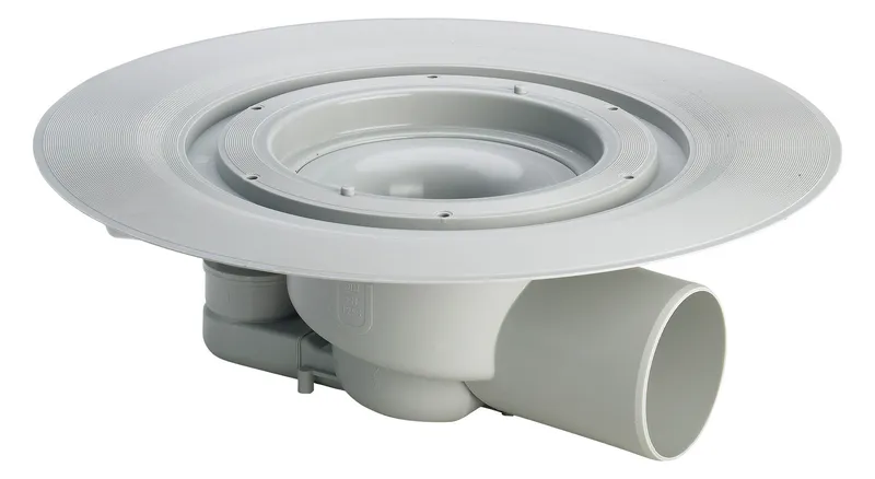 Viega Bodenablauf Advantix 4955.15 in 70mm Kunststoff grau