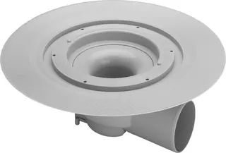 Viega Bodenablauf Advantix 4955.25 in 100mm Kunststoff grau – Bild 2