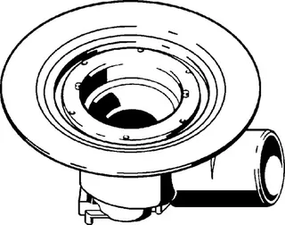 Viega Bodenablauf Advantix 4955.25 in 100mm Kunststoff grau – Bild 3
