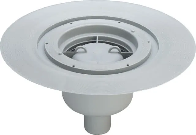 Viega Bodenablauf Advantix 4951.15 in 50mm Kunststoff grau