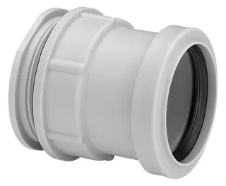 Viega Anschlussstück 4997 in 70mm Kunststoff grau – Bild 2