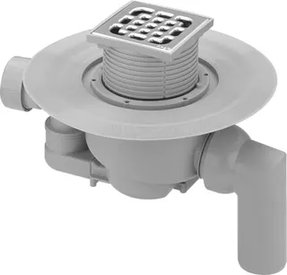 Viega Badablauf 4911.6 in DN40xDN50 Kunststoff grau – Bild 2