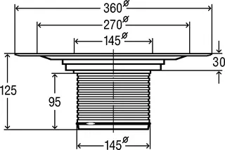 Viega Aufstockelement Advantix 4996.1 aus Kunststoff grau – Bild 4