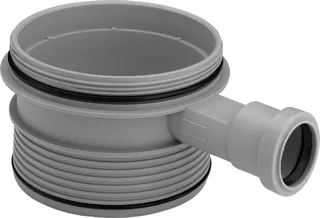 Viega Höhenausgleichsstück 4957 in 40mm Kunststoff grau – Bild 2