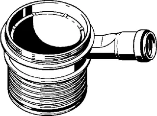 Viega Höhenausgleichsstück 4957 in 40mm Kunststoff grau – Bild 3