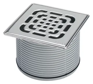 Viega Aufsatz 4922.6 in 150x150mm Kunststoff grau