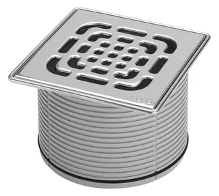 Viega Aufsatz 4922.6 in 150x150mm Kunststoff grau – Bild 2