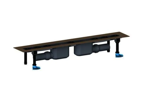 Duschrinne CeraLine F Duo 900 mm, DN 50