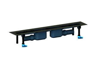 Duschrinne CeraLine F Duo 1100 mm, DN 50 – Bild 2
