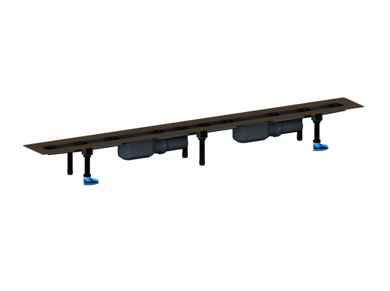 Duschrinne CeraLine Plan F Duo 1400 mm, DN 50