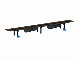 Duschrinne CeraLine Plan F Duo 1400 mm, DN 50