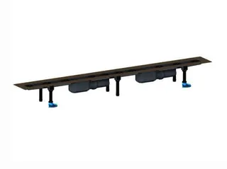 Duschrinne CeraLine Plan F Duo 1400 mm, DN 50 – Bild 2