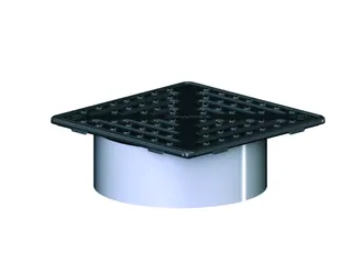 Aufsatz VSR 15, Rost 1,5 mm, rutschh., verschr., 150 x 150 mm – Bild 2
