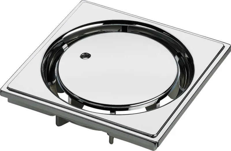 Viega Rost 4921.8 in 100x100mm Kunststoff verchromt