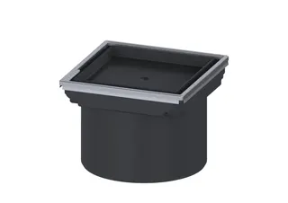 KESSEL-Aufsatzstück befliesbar, V2A, K 3