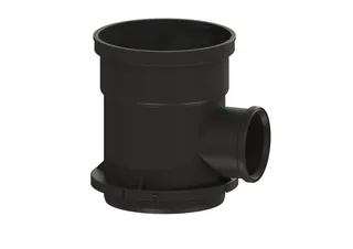 KESSEL-Verlängerungsstück System 200, seitlicher Zulauf DN 100