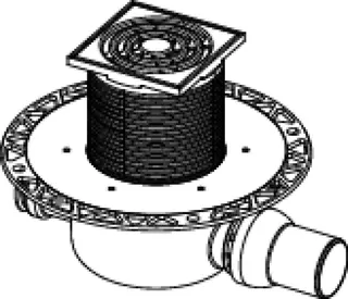 TECEdrainpoint S 120 Ablaufset Norm mit Seal System Univ.fl. – Bild 4