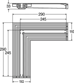 Viega Verbindungsstück Advantix Vario 4965.14 in 290x110mm Kunststoff – Bild 4