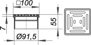 Aufsatz VE 10, 100 x 100 mm – Bild 3
