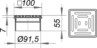 Aufsatz VE 10, 100 x 100 mm – Bild 4