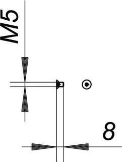 Sicherheitsschrauben, M 5 x 8 – Bild 3