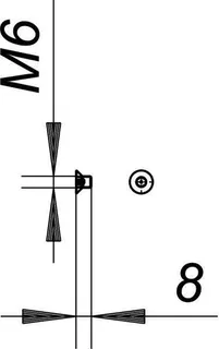 Sicherheitsschrauben, M 6 x 8 – Bild 3
