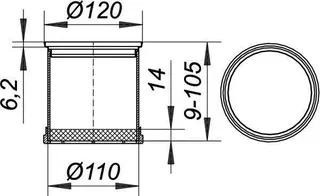 Aufsatzrahmen ER 12, d: 120 mm – Bild 3