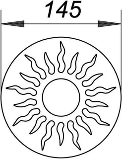 Rost AstraStone Sol Individuell, d: 145 mm – Bild 3