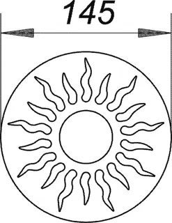 Rost AstraStone Sol Individuell, d: 145 mm – Bild 4