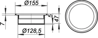 Aufsatzrahmen V S15/155, V4A, d: 155 mm – Bild 4