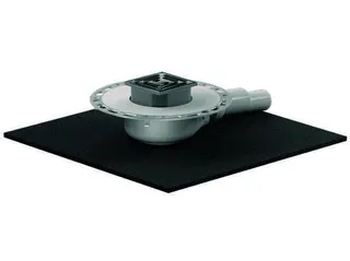 Schallschutzablauf TistoPlan K 10, DN 40/DN 50, 100 x 100 mm – Bild 2