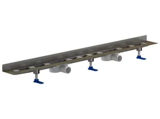Duschrinne CeraLine Nano W Duo 1500 mm, DN 50 – Bild 2