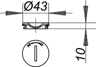 Reinigungsschraube zu 54, 55, 57, 57AK, 58, 71 – Bild 3