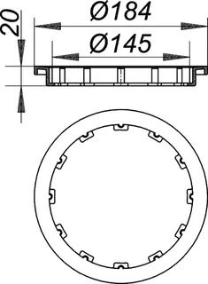 Ausgleichsring, schwarz zu 54, 55, 57, 58, 61 – Bild 4