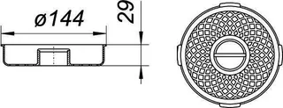 Schmutz- und Haarfangsieb S 15, d: 144 mm – Bild 3