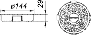 Schmutz- und Haarfangsieb S 15, d: 144 mm – Bild 4