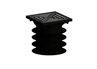 Bodenablauf Pronto K, DN 125, 120 x 120 mm – Bild 2