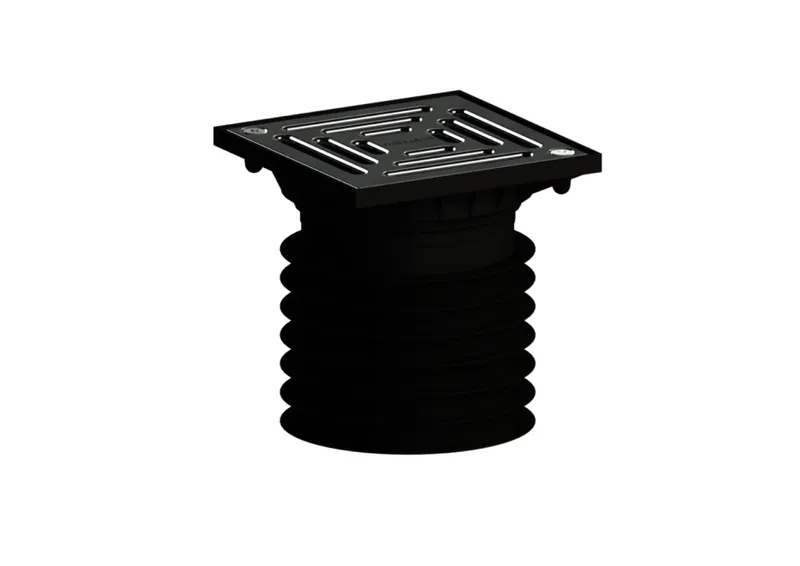 Bodenablauf Pronto K, verschraubt, DN 100, 120 x 120 mm