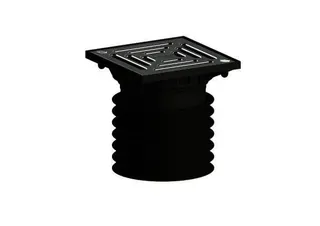 Bodenablauf Pronto K, verschraubt, DN 100, 120 x 120 mm – Bild 2
