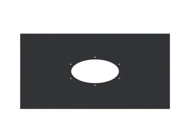 Anschluss-Manschette 65, PVC, 500 x 500 mm