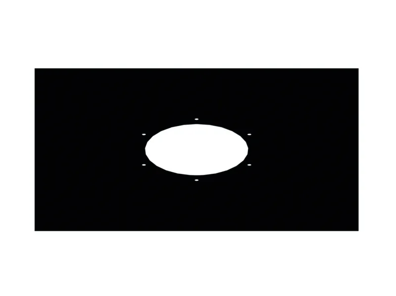 Anschluss-Manschette 65, EPDM, 500 x 500 mm