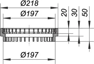 Einlaufelement/Kiesfang zu 606/616/605/615 – Bild 4