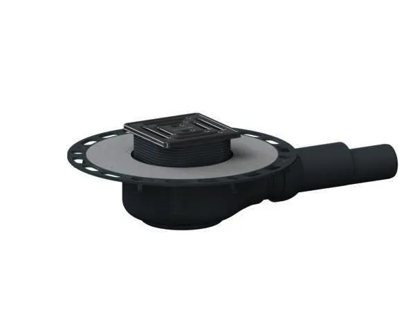 Bodenablauf TistoPlan VC 10, DN 40/DN 50, 100 x 100 mm