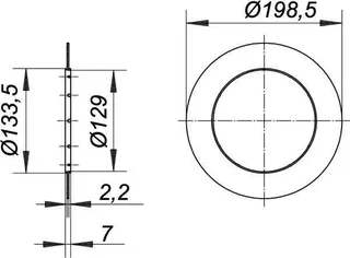 Rahmenaufnahme CeraDrain/TistoDrain S 15 – Bild 3