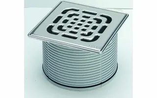comfort-Aufsatz Rahmen aus Edelstahl Nr. 4922.6CS 150x150mm