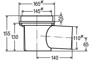 comfort-Kellerablauf Nr. 4956CS DN 100 – Bild 2