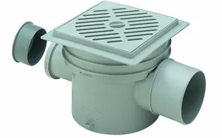 comfort-Kellerablauf Optifix 3 Typ 5 mit Zulauf DN 70 Nr. 4989CS DN 100
