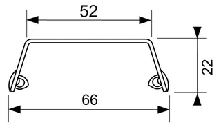 sanibel Designrost steel II zu Dusch- rinne S3-DR 700mm aus Edelstahl – Bild 4